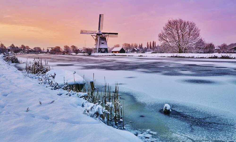 Freezing cold weather coming to the Netherlands