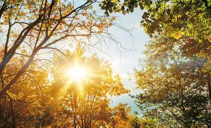 Sunny skies and warm temperatures on the way in October