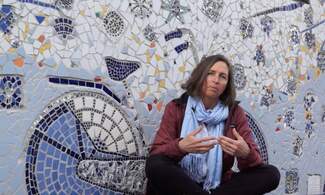 Delft community transform graffitied wall into beautiful mosaic