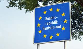 Random checks and fines for travellers at Belgian and German borders