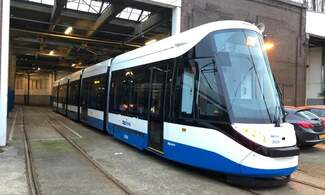 New 15G tram in Amsterdam gets a GVB makeover