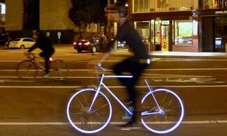 Lumen: the glow in the dark bicycle