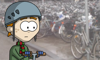 Invader Stu: The trouble with bicycle racks