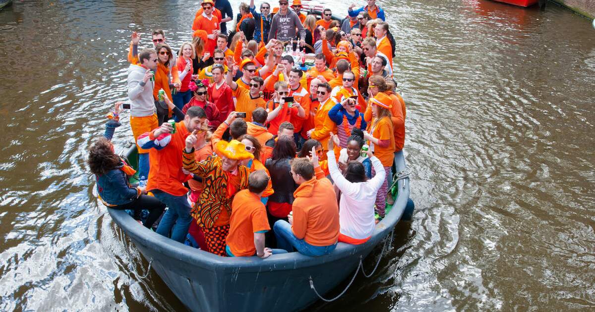 King's Day Koningsdag on April 27 in the Netherlands