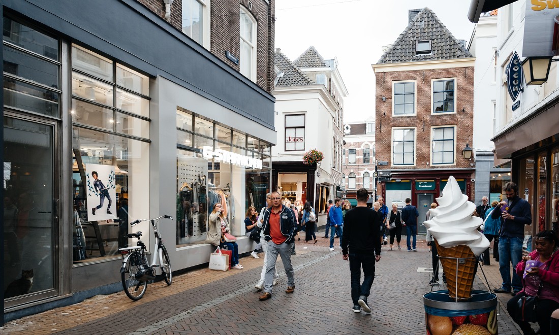 Utrecht shopping street